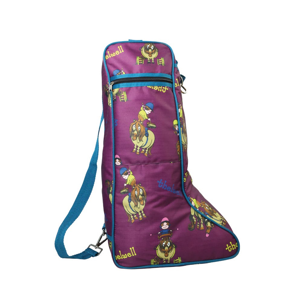 Hy Equestrian Thelwell Collection Pony Friends Boot Bag image 1