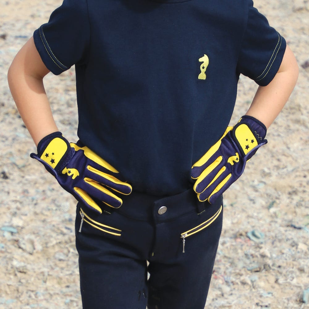 Lancelot Children’s Riding Gloves by Little Knight image 2