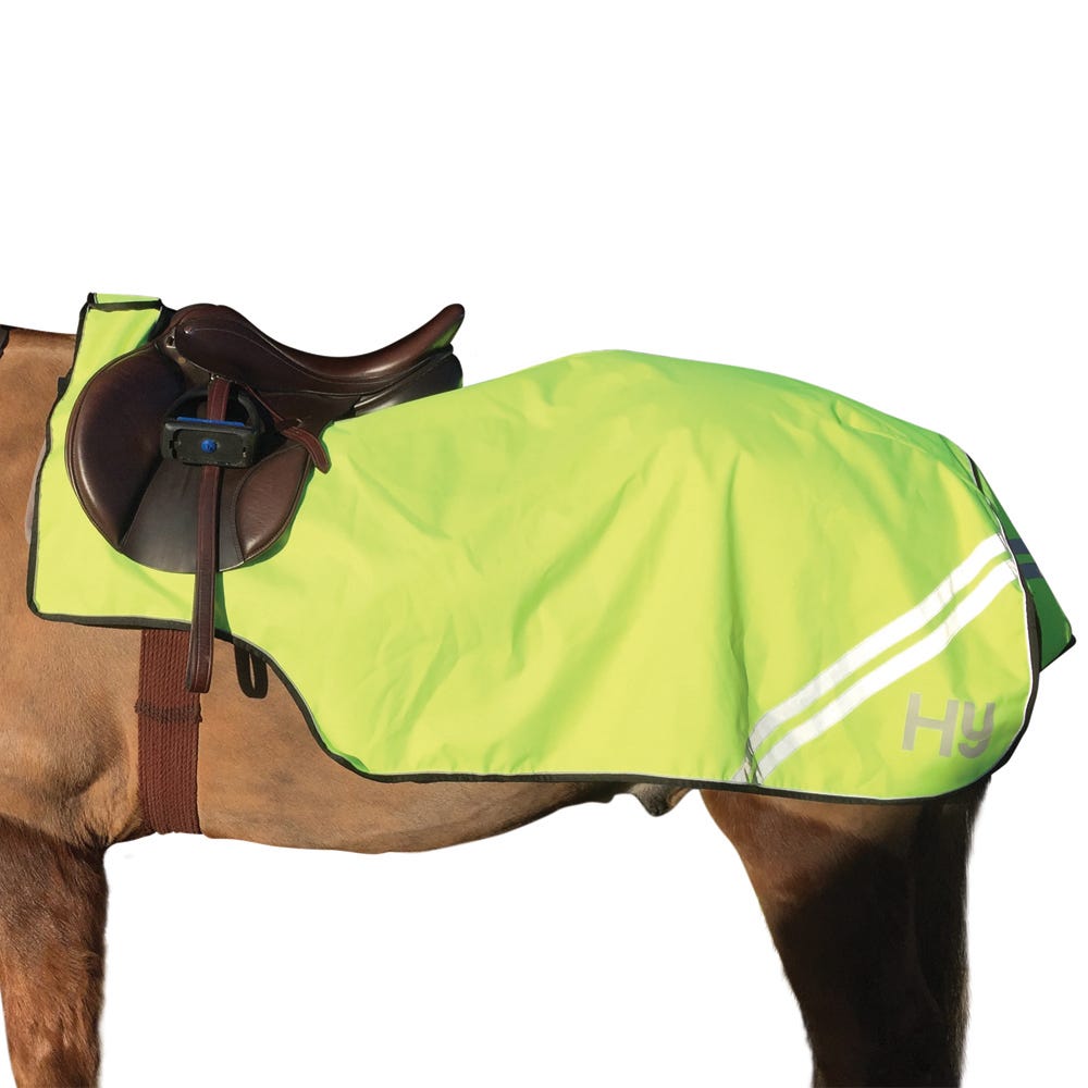 Reflector Fleece Exercise Sheet by Hy Equestrian image 1