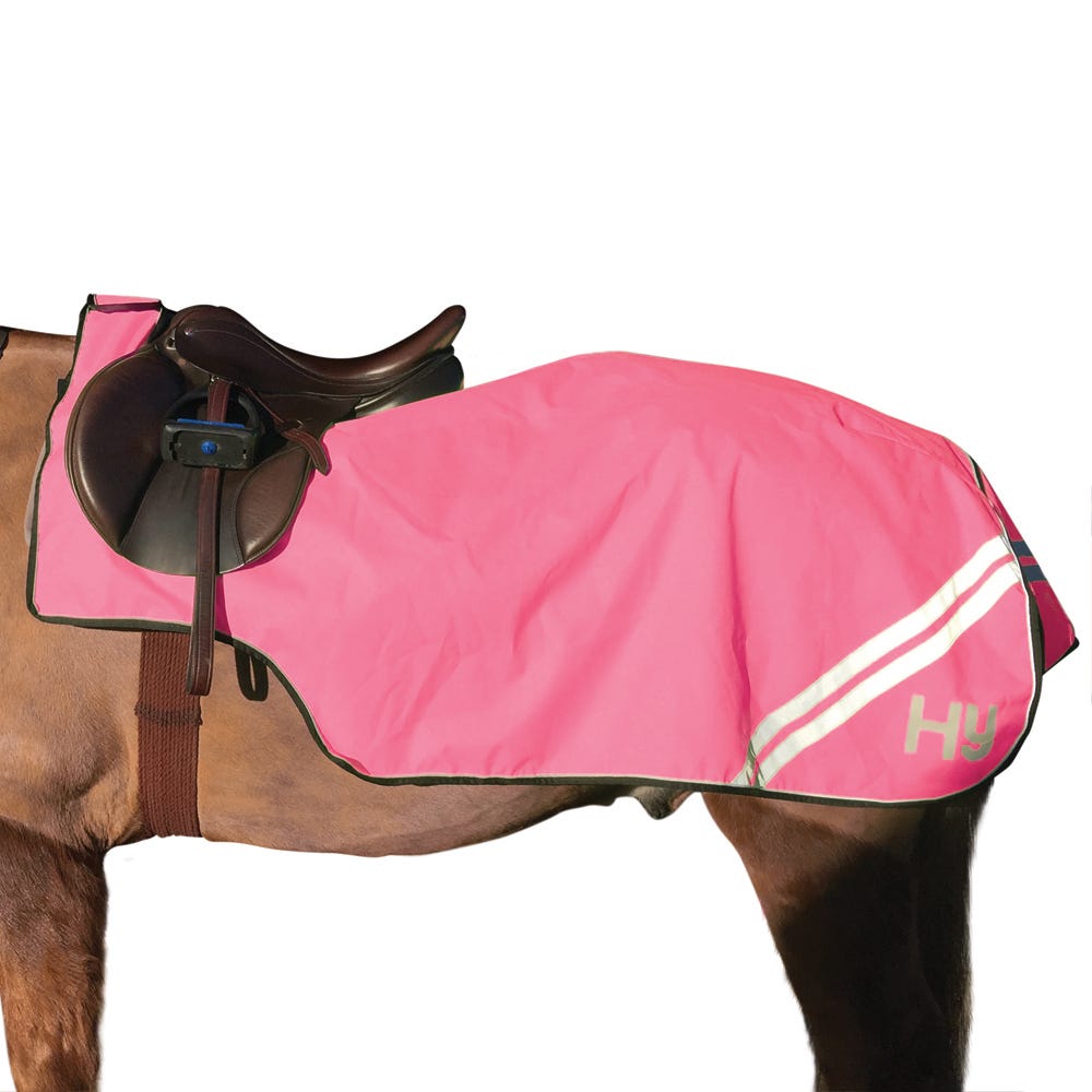 Reflector Fleece Exercise Sheet by Hy Equestrian image 4