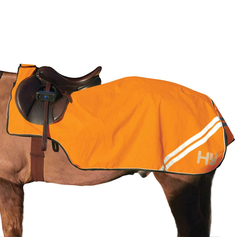 Reflector Fleece Exercise Sheet by Hy Equestrian image 6