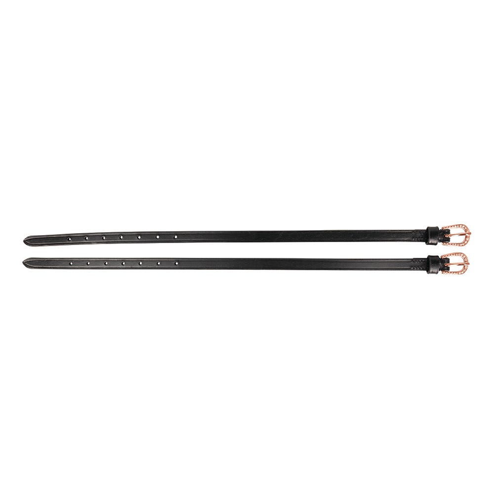 Hy Equestrian Children&#039;s Diamante Spur Straps image 1