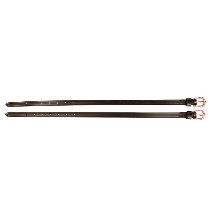 Hy Equestrian Children&#039;s Diamante Spur Straps image 3