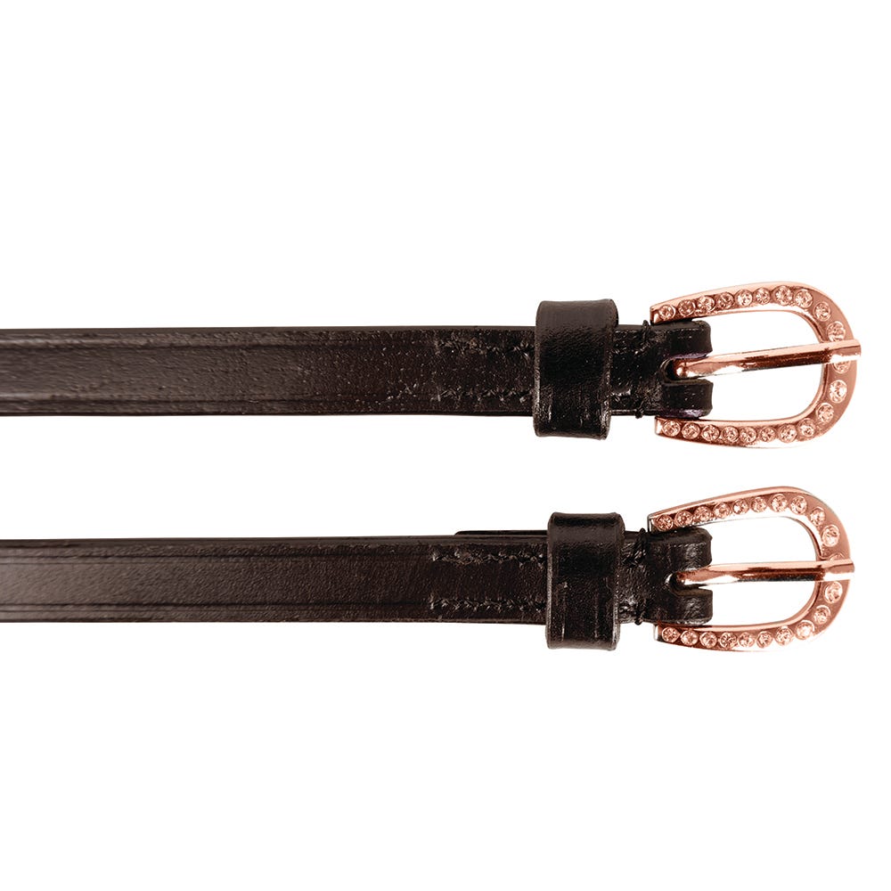 Hy Equestrian Children&#039;s Diamante Spur Straps image 4