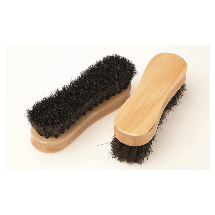 Equerry Wooden Face Brush - Goat Hair image 2