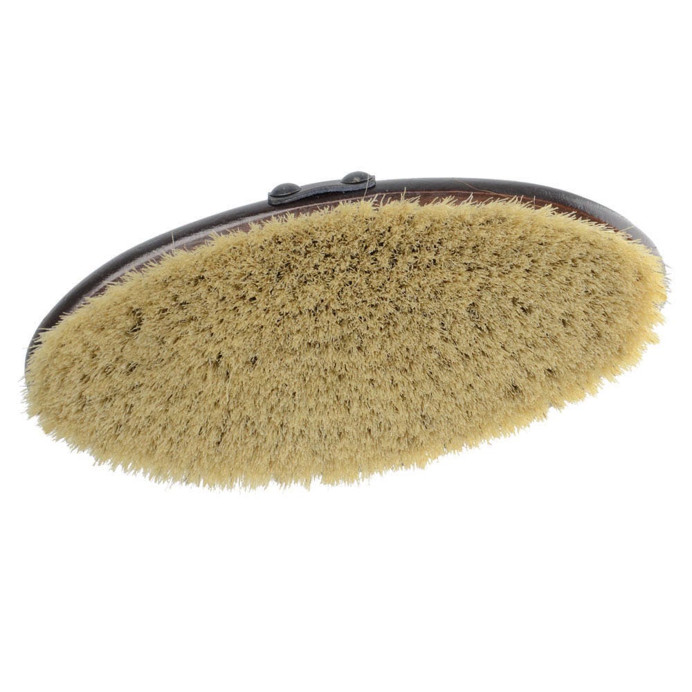 Hy Equestrian Deluxe Body Brush with Pig Bristles image 2