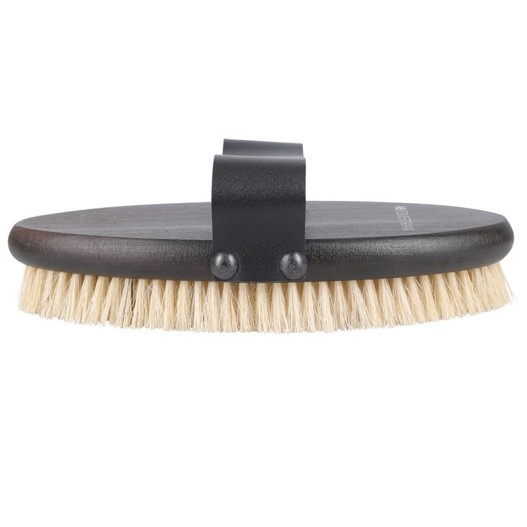 Hy Equestrian Deluxe Body Brush with Pig Bristles image 1