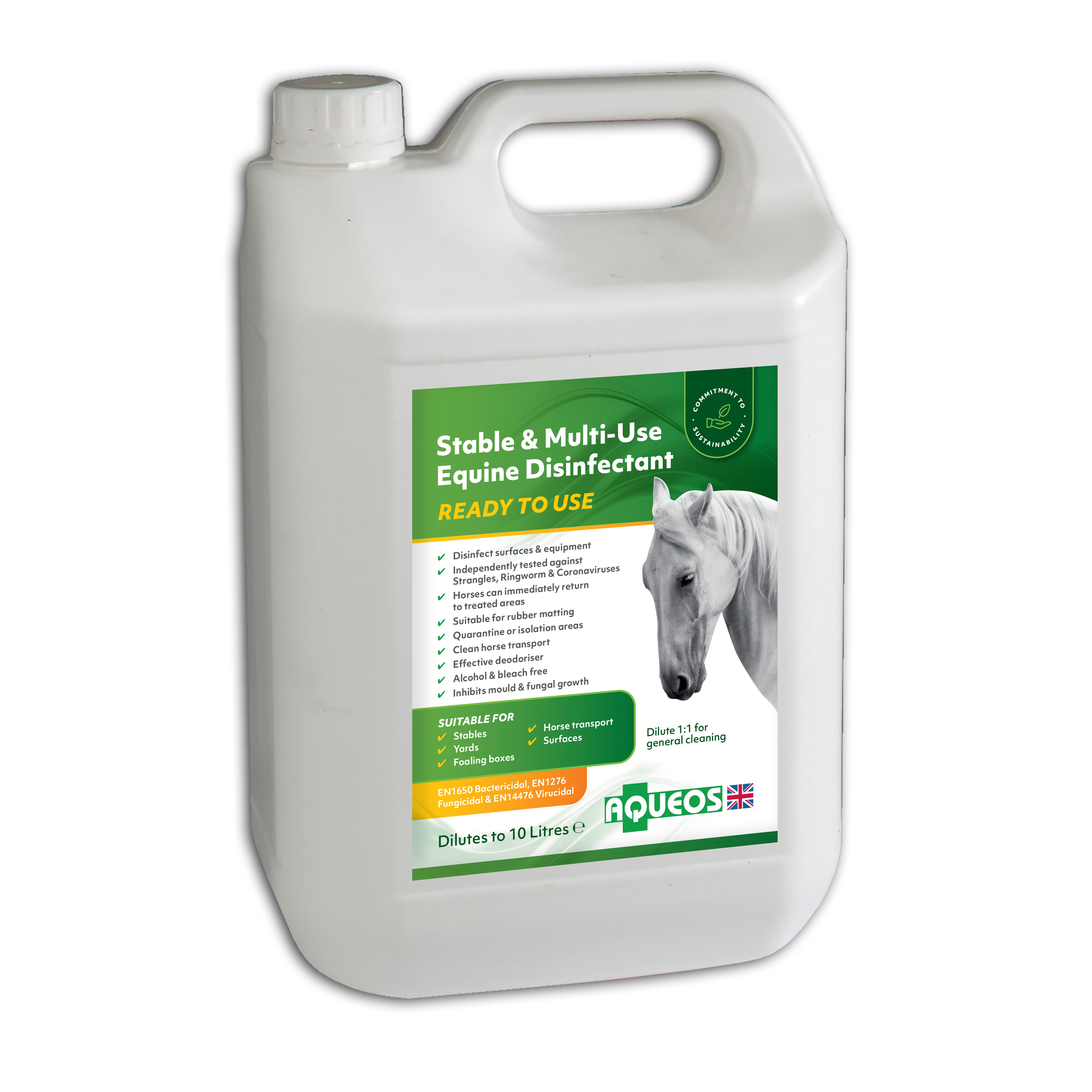 Aqueos Equine Ready To Use Disinfectant  image 1