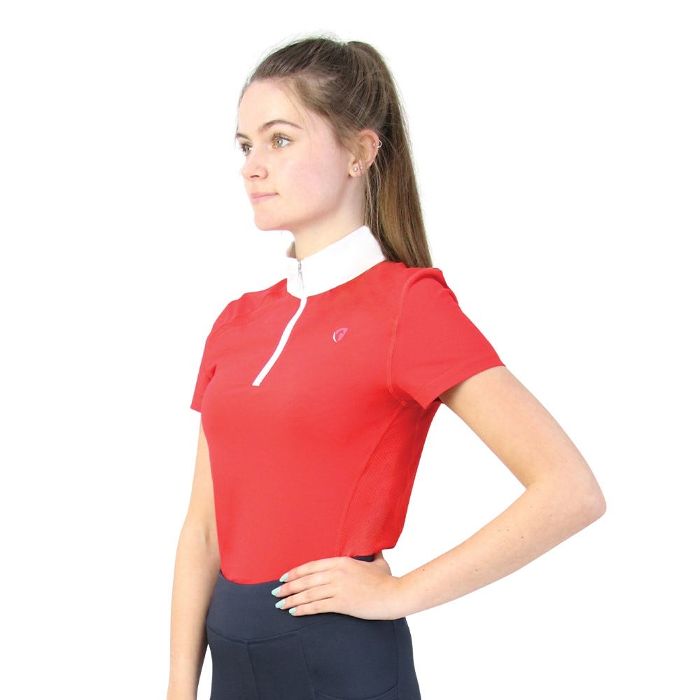 Hy Equestrian Children&#039;s Scarlet Show Shirt image 1