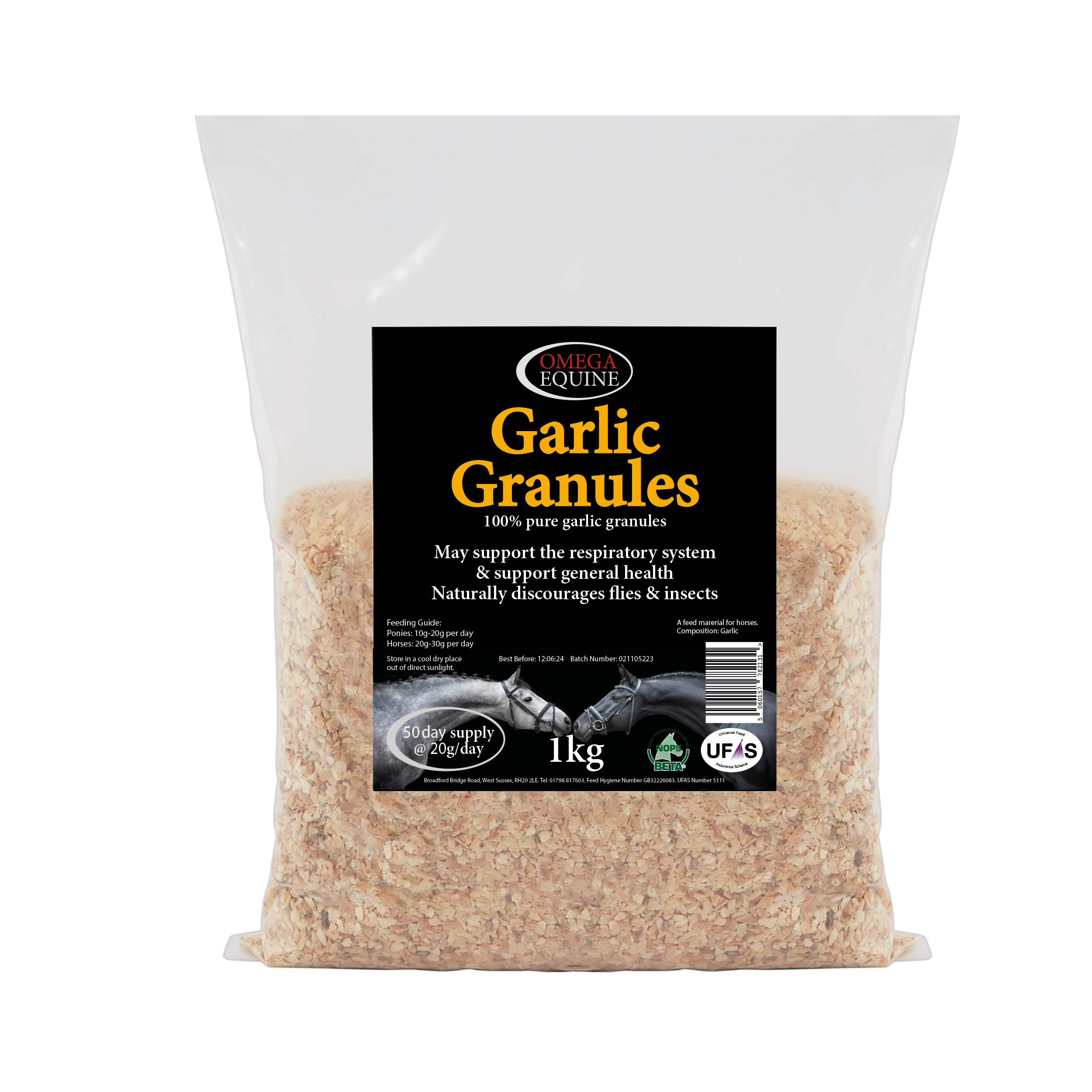 Omega Equine Garlic Granules image 1