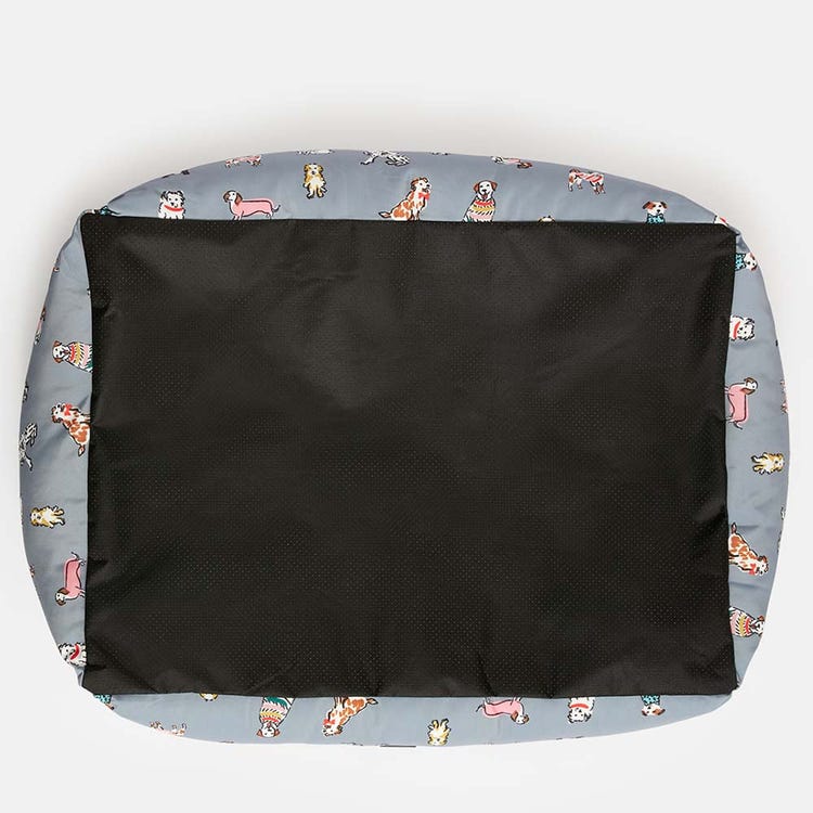 Joules Rainbow Dogs Box Bed image 3