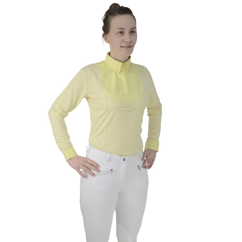 Hy Equestrian Ladies Dedham Long Sleeved Tie Shirt image 1