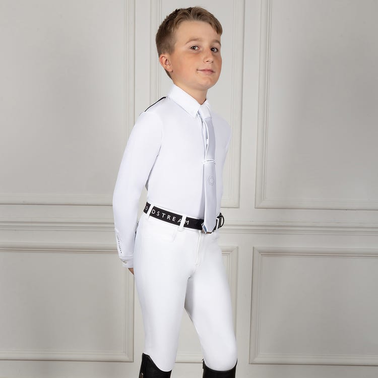 Coldstream Boy&#039;s Penston Long Sleeve Show Shirt image 5