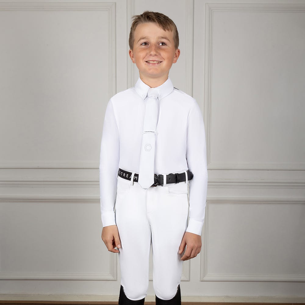 Coldstream Boy&#039;s Penston Long Sleeve Show Shirt image 6