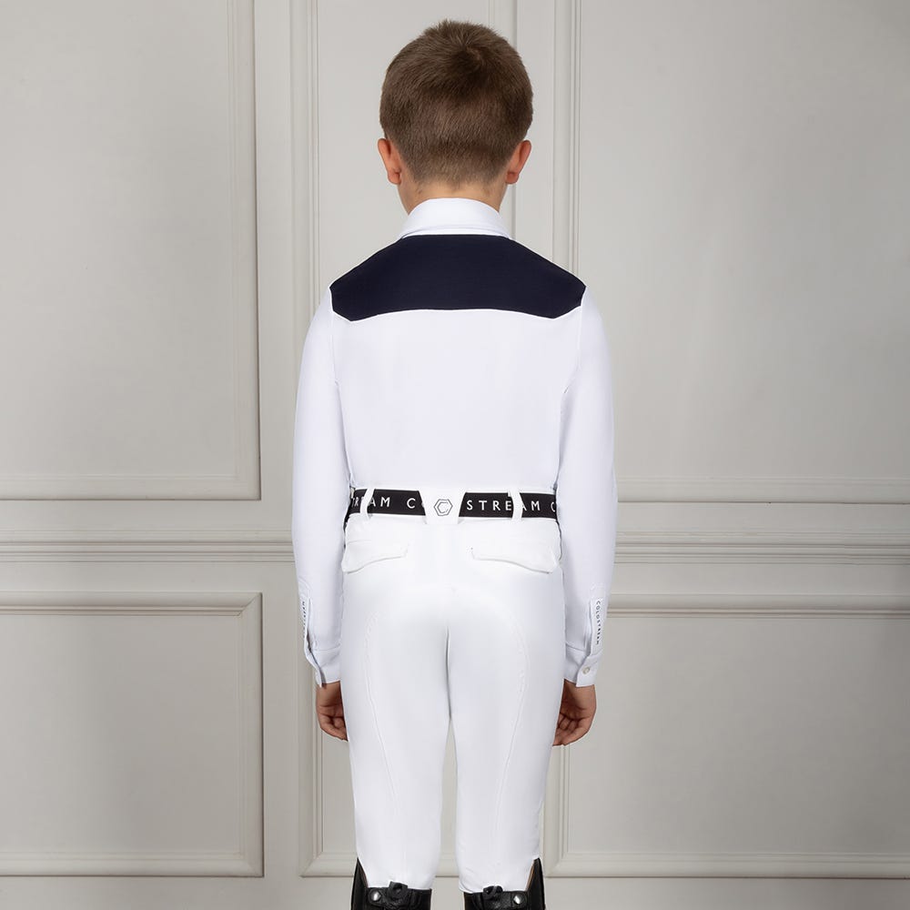 Coldstream Boy&#039;s Penston Long Sleeve Show Shirt image 1