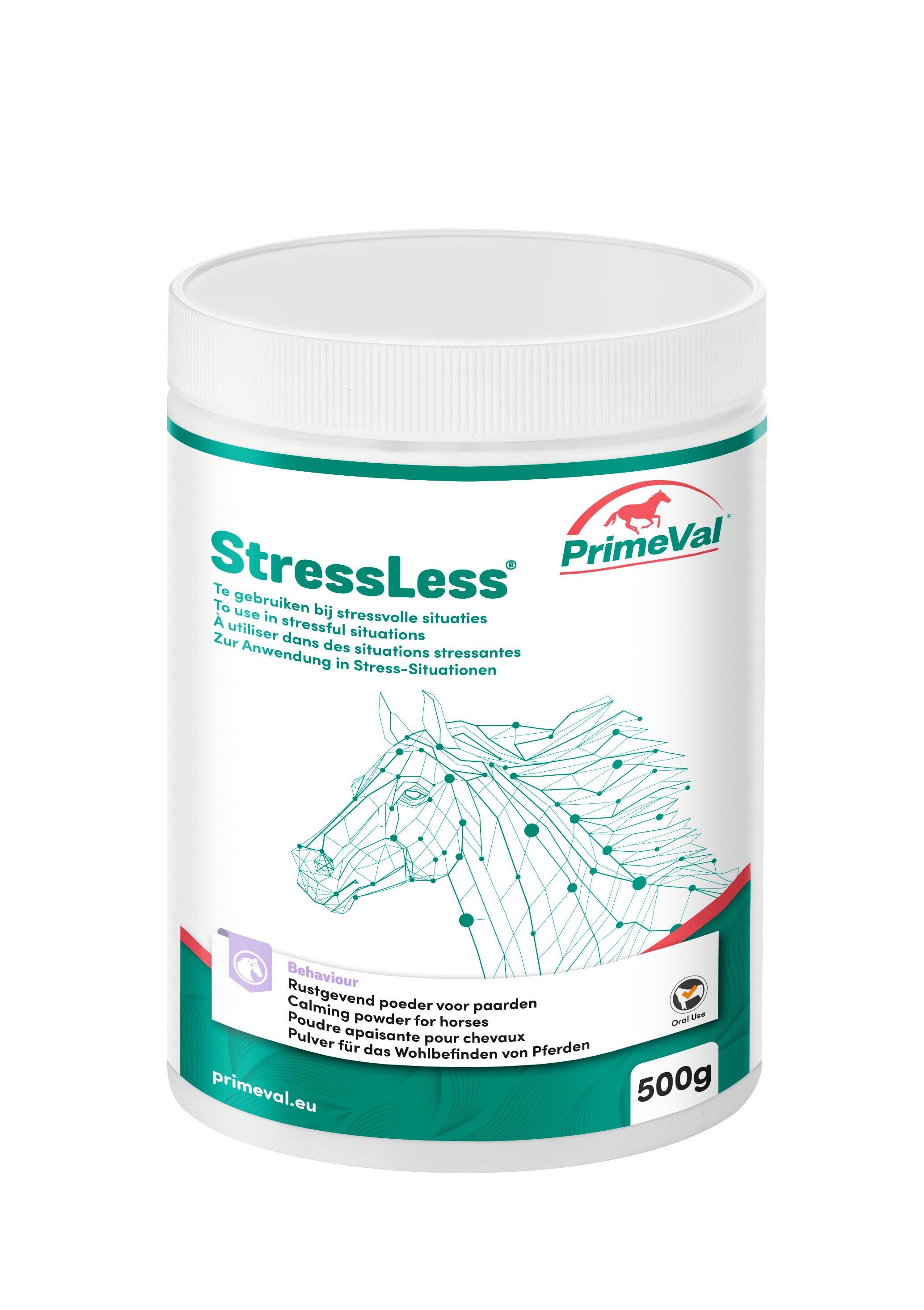 Beaphar PrimeVal Stressless Paard Powder image 1