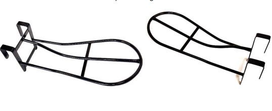 Stubbs Double Hook On Saddle Rack (S1708) image 1