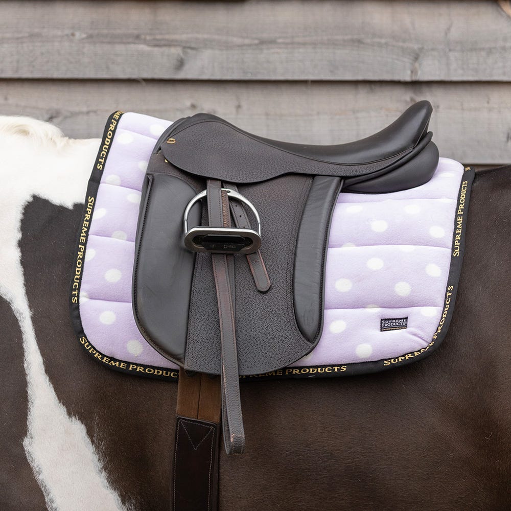 Supreme Products Dotty Fleece Saddle Pad image 2