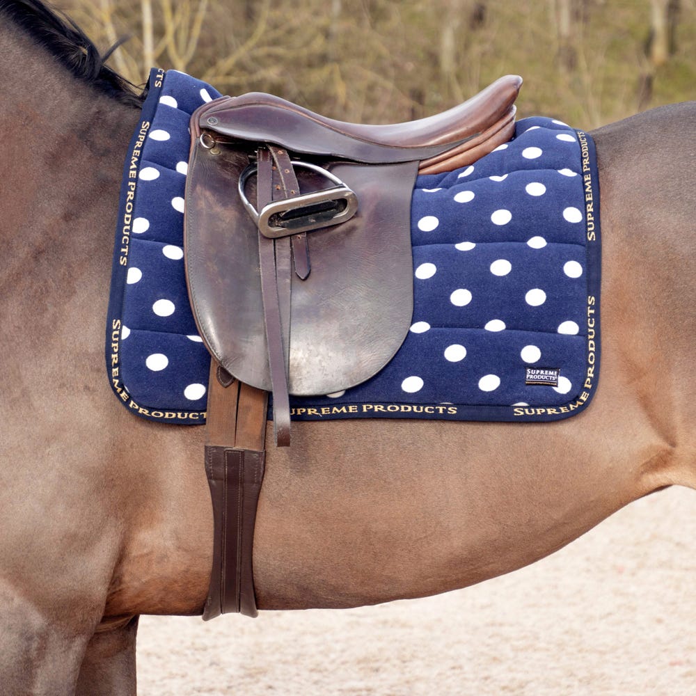 Supreme Products Dotty Fleece Saddle Pad image 2