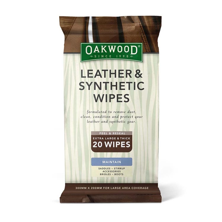 Oakwood Leather and Synthetic Wipes image 1