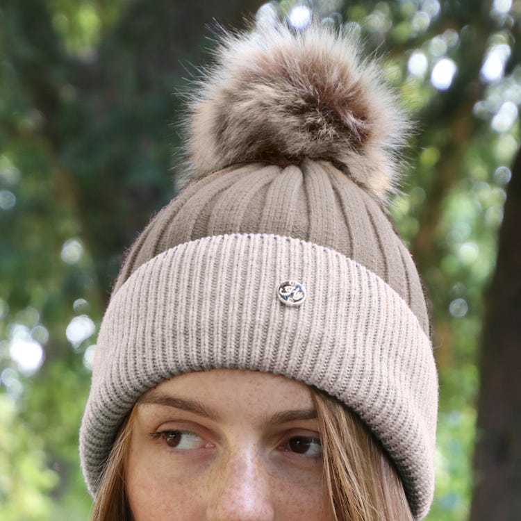 Hy Equestrian Luxembourg Luxury Bobble Hat image 2