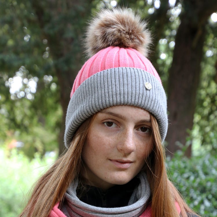 Hy Equestrian Luxembourg Luxury Bobble Hat image 5