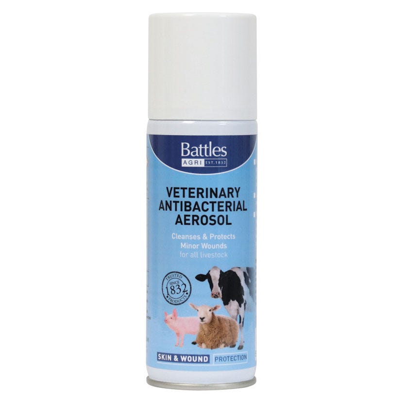 Battles Veterinary Antibacterial Aerosol image 1