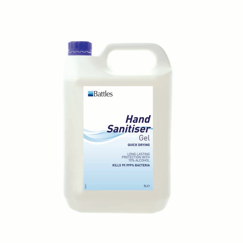 Battles Hand Sanitiser Gel image 2