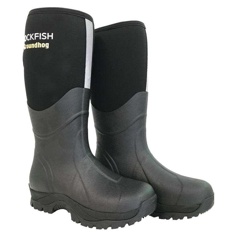 Rockfish Neoprene Lined Groundhog Wellington Boots image 2