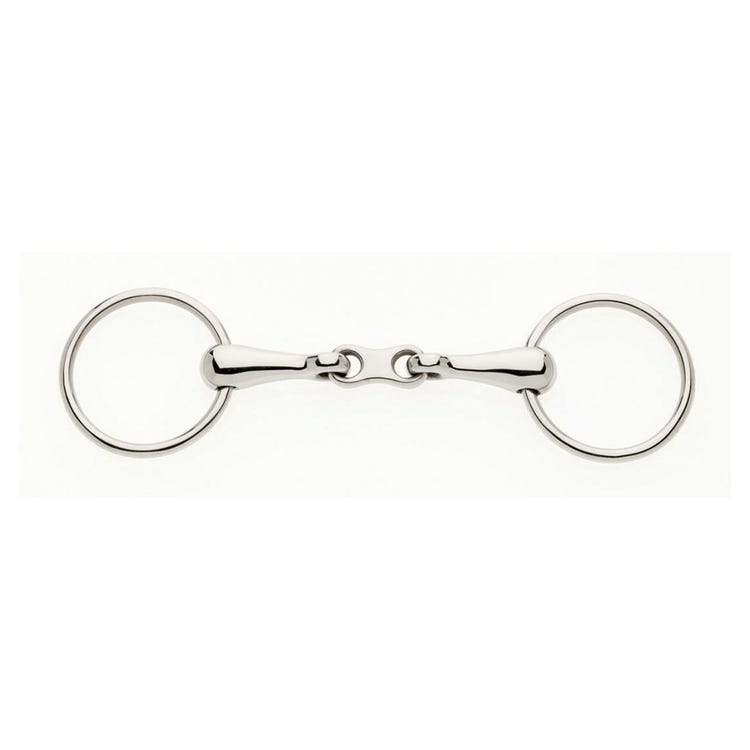 French Link Loose Ring Snaffle image 1