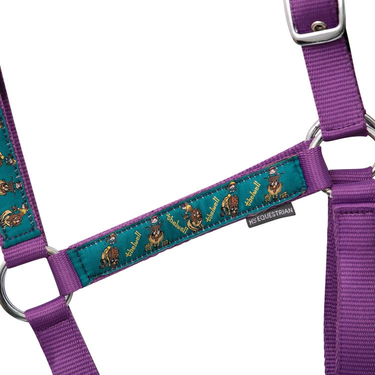 Hy Equestrian Thelwell Collection Pony Friends Head Collar &amp; Lead Rope image 2