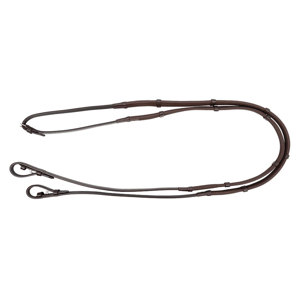 ProPresicce Softy Grip Rubber Reins with Stoppers by Hy Equestrian image 3