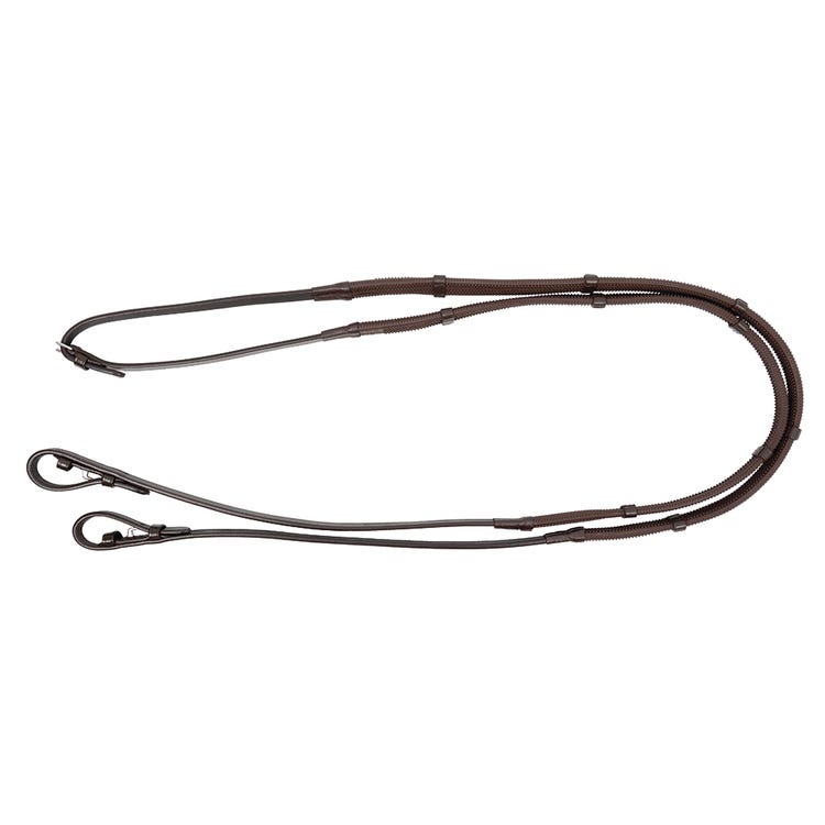 ProPresicce Softy Grip Rubber Reins with Stoppers by Hy Equestrian image 3