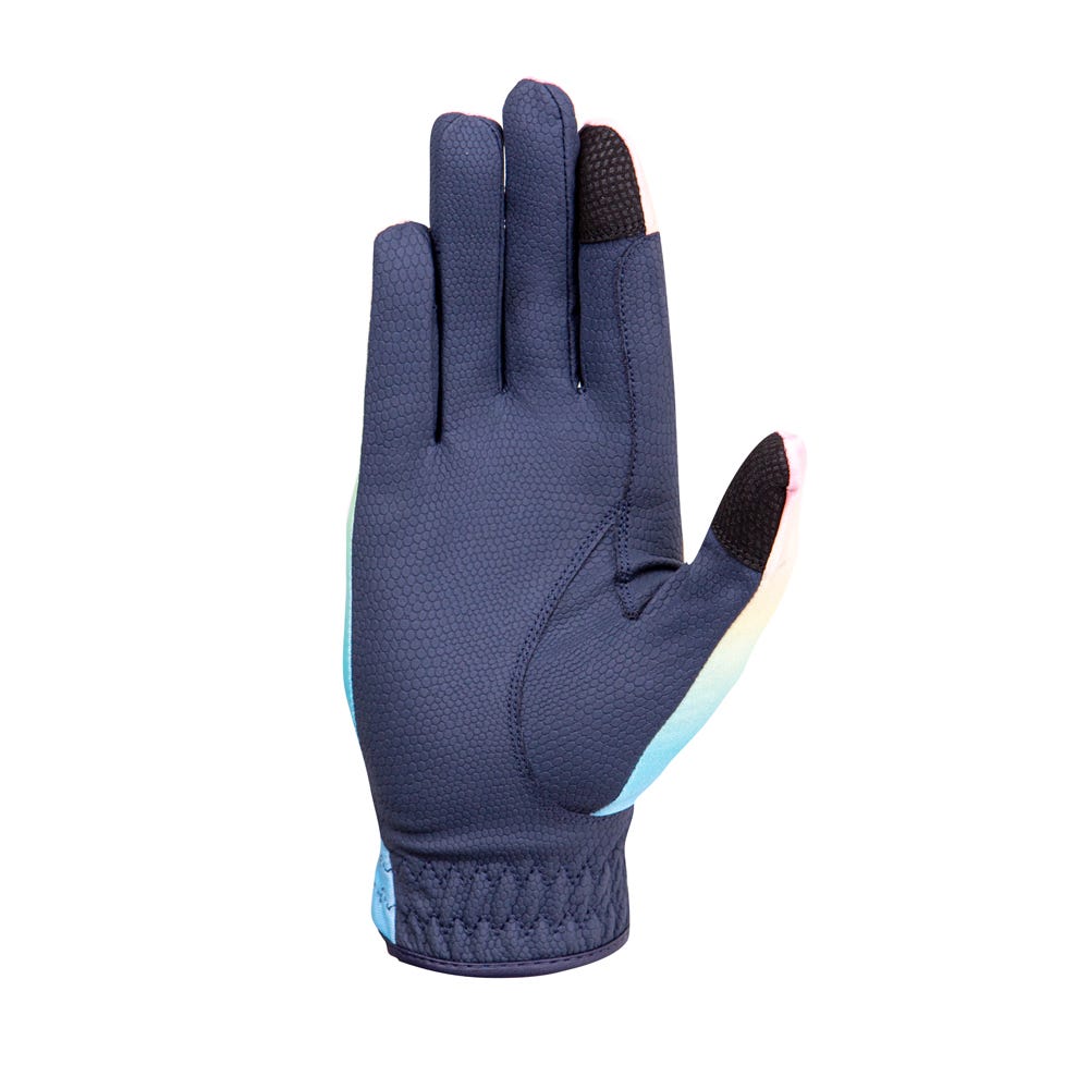 Hy Equestrian Ombre Riding Gloves image 2