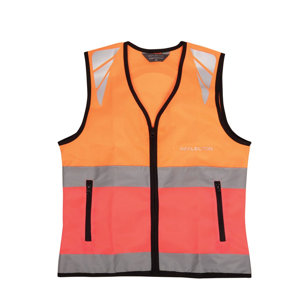 Reflector Two Tone Warning Tabard by Hy Equestrian - 10mph/2 Metres image 1