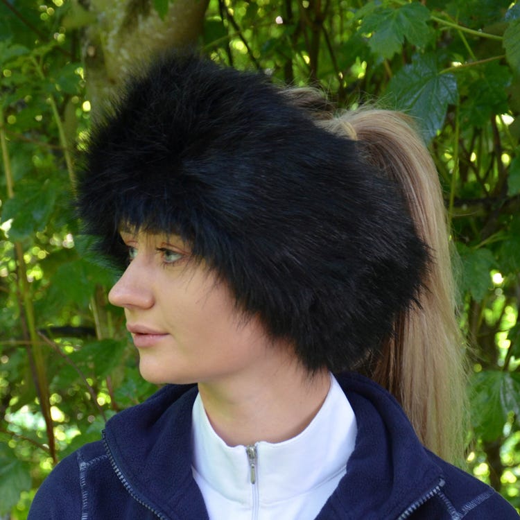 Hy Equestrian Canadian Faux Fur Headband image 2