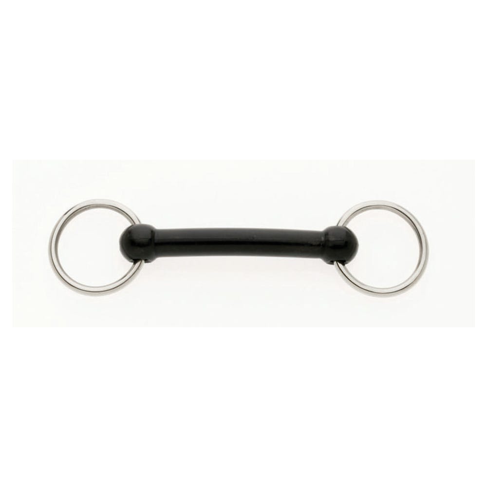 Bradoon Nylon Mullen Mouth Steel Ring  image 1