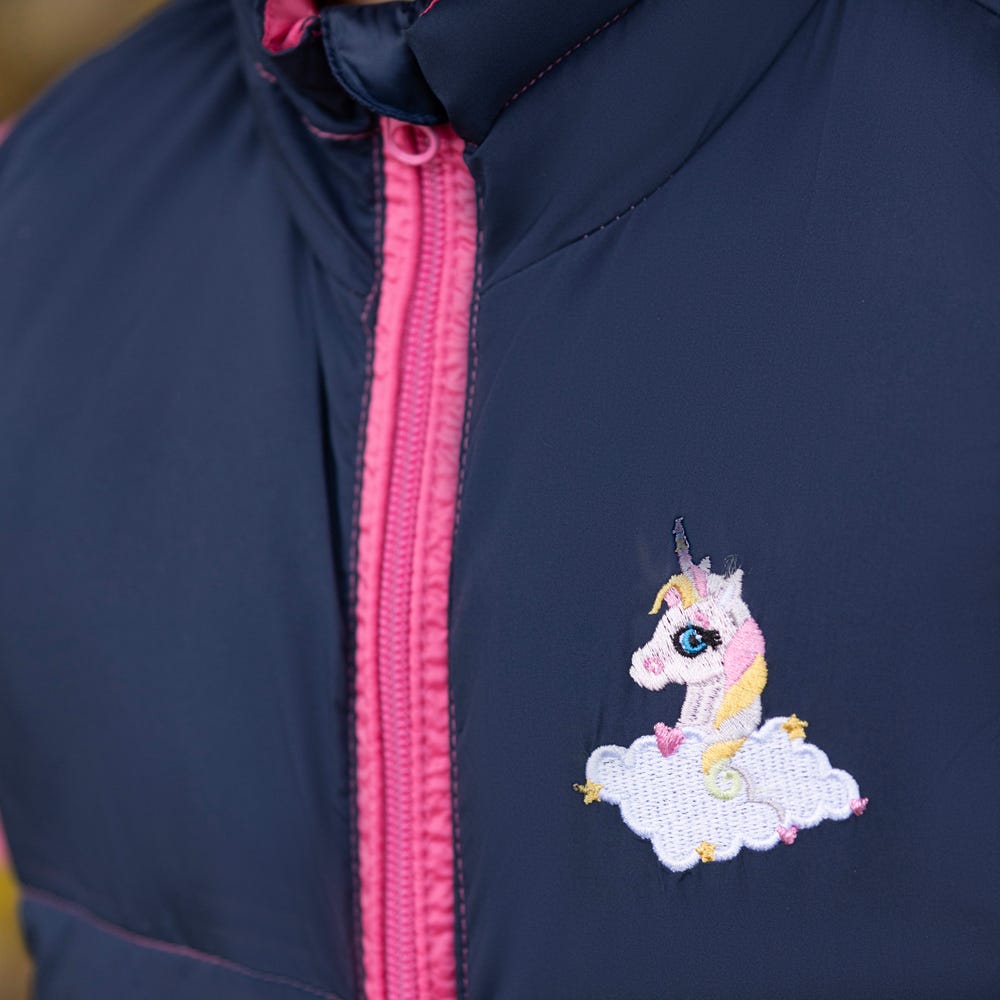 Little Unicorn Padded Gilet by Little Rider image 5