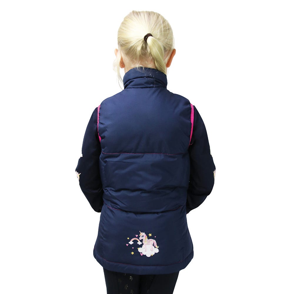 Little Unicorn Padded Gilet by Little Rider image 2