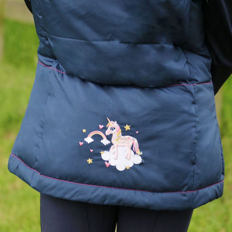 Little Unicorn Padded Gilet by Little Rider image 4