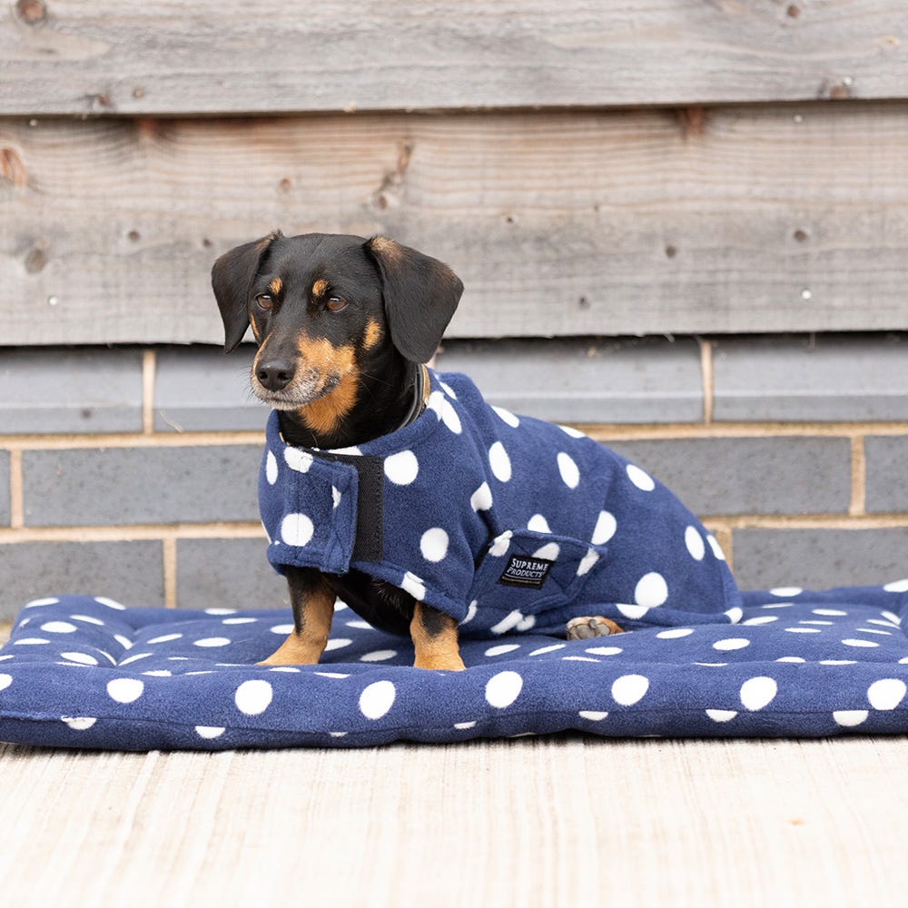 Supreme Products Dotty Fleece Dog Coat image 1