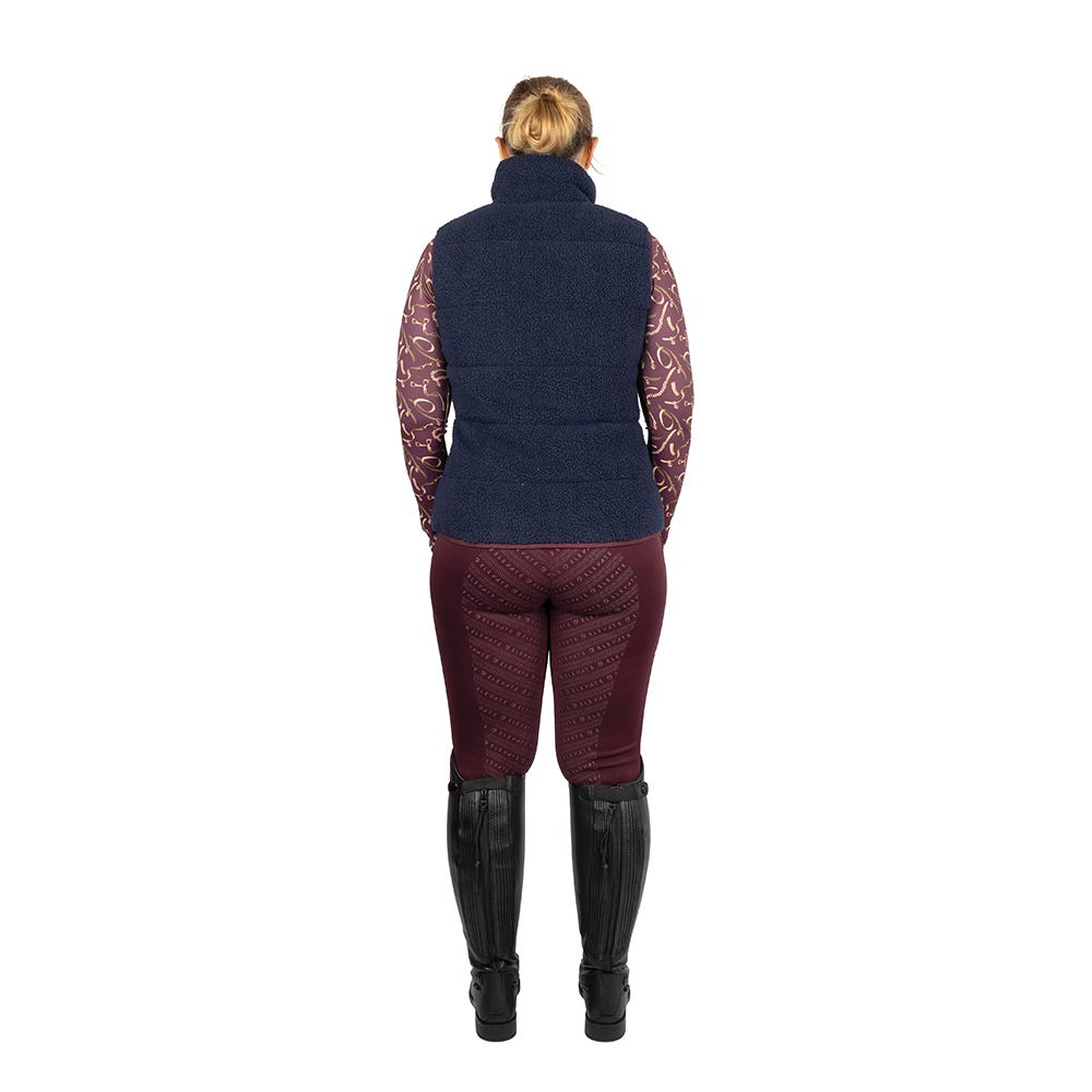 Hy Equestrian Elevate Heritage Teddy Fleece Gilet image 3
