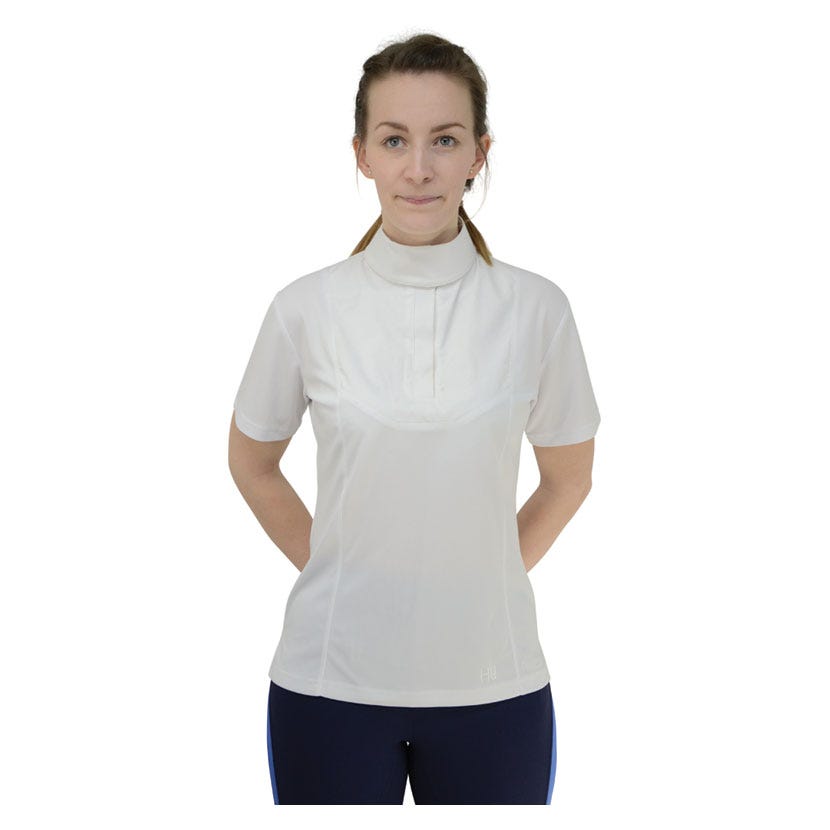 Hy Equestrian Ladies Downham Short Sleeved Stock Shirt image 1