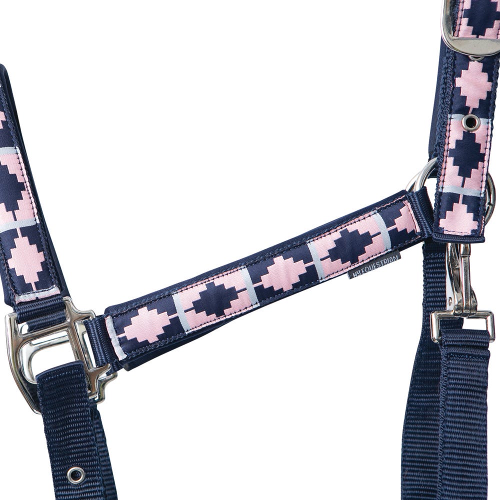 Hy Equestrian Woven Polo Head Collar and Lead Rope image 6