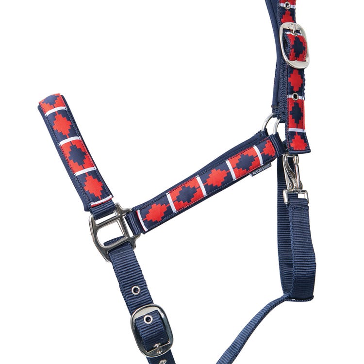 Hy Equestrian Woven Polo Head Collar and Lead Rope image 9