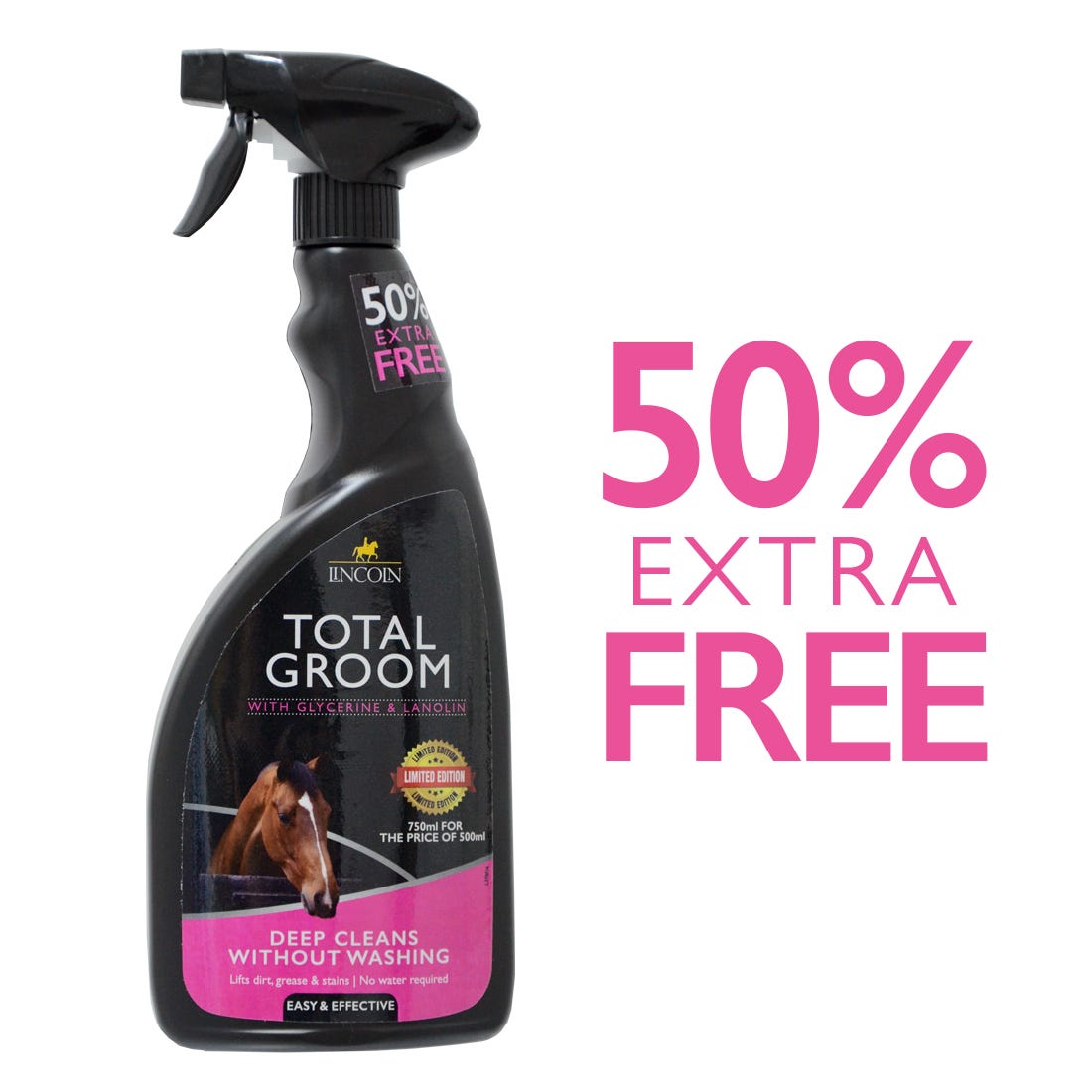 Link Up With Lincoln November 2024 Offer - Lincoln Total Groom 750ml Limited Edition Bottles image 1