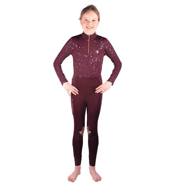 Hy Equestrian Enchanted Collection Children&#039;s Riding Tights image 1