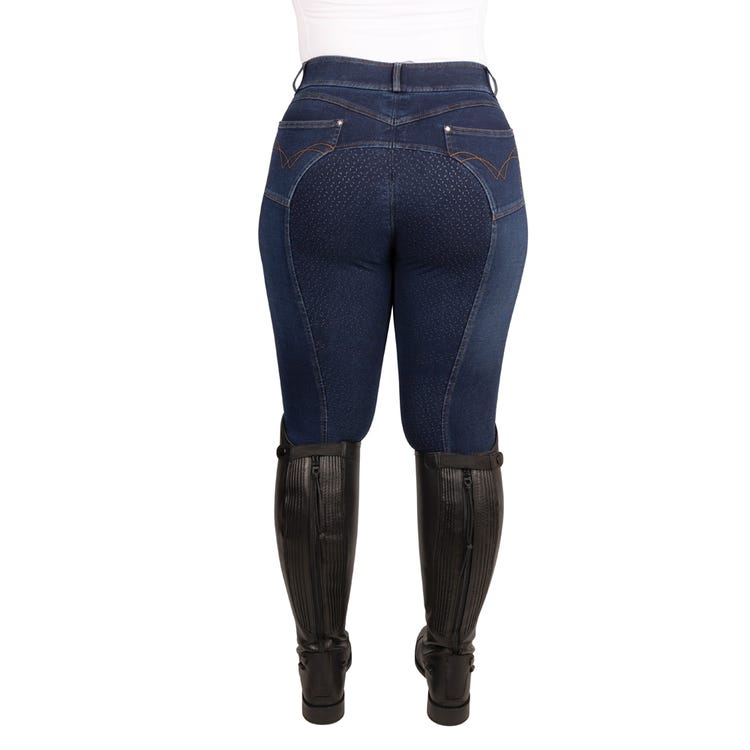 Hy Equestrian Elevate Style Denim Breeches image 3