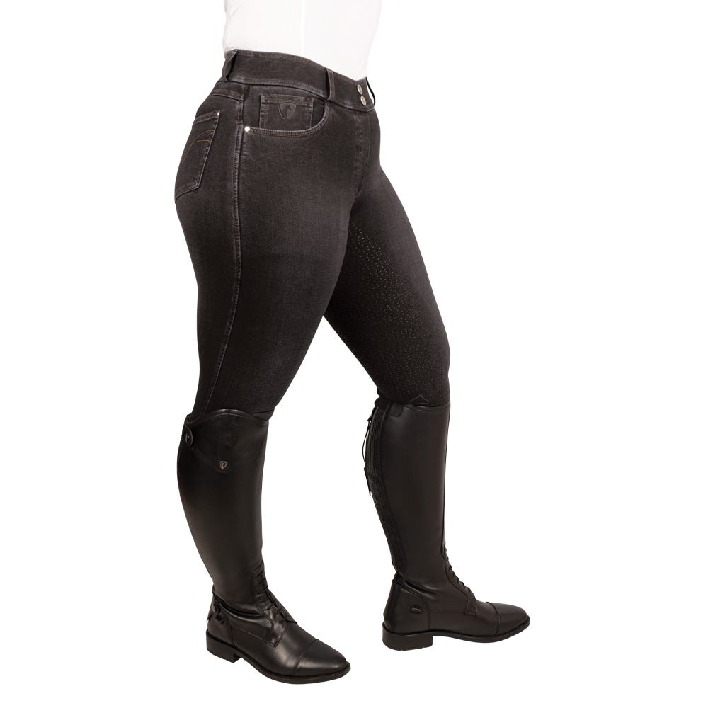 Hy Equestrian Elevate Style Denim Breeches image 6