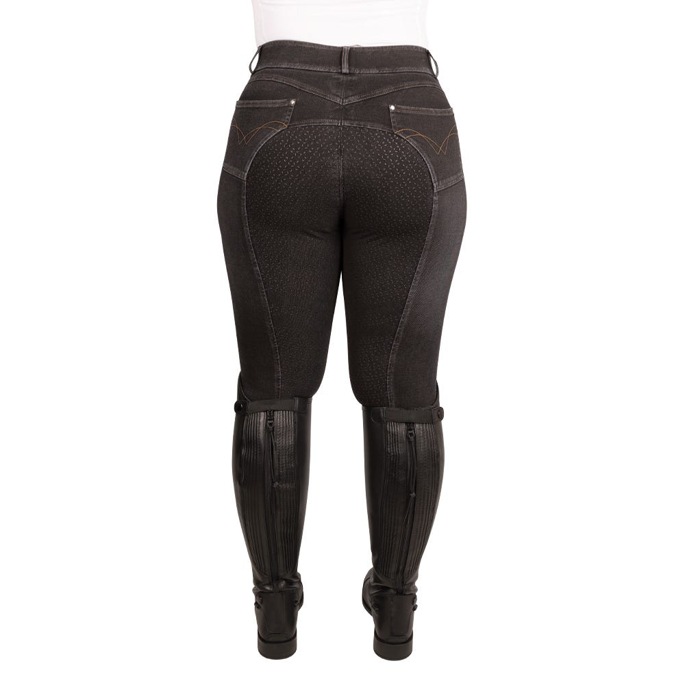 Hy Equestrian Elevate Style Denim Breeches image 7